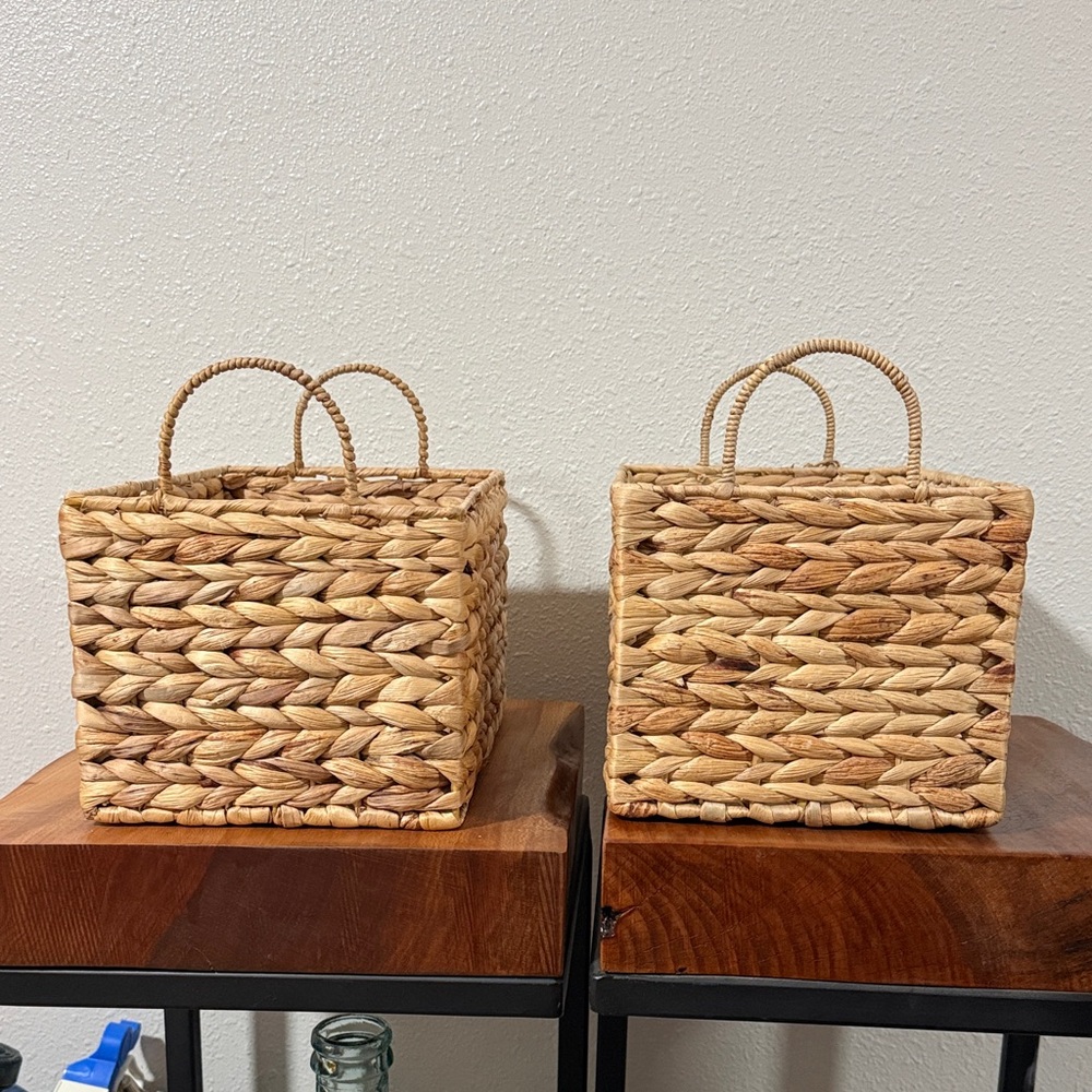 Natural Woven Storage Basket